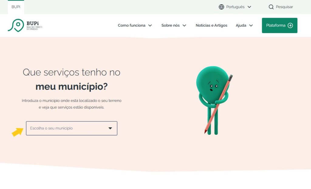 BUPi - Municípios Aderentes