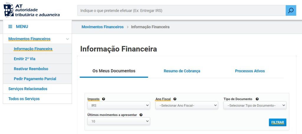 Reembolso do IRS